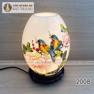 Đèn Xông Tinh Dầu Cắm Điện Bát Tràng - 2008