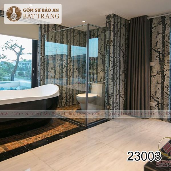 Gạch Mosaic Phòng Tắm Bát Tràng - 23003