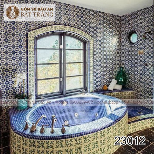 Gạch Mosaic Phòng Tắm Bát Tràng - 23012