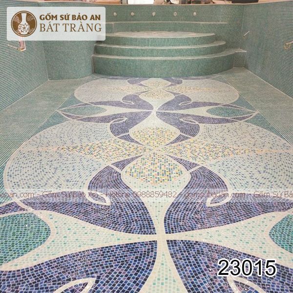Gạch Mosaic Bể Bơi Bát Tràng - 23015