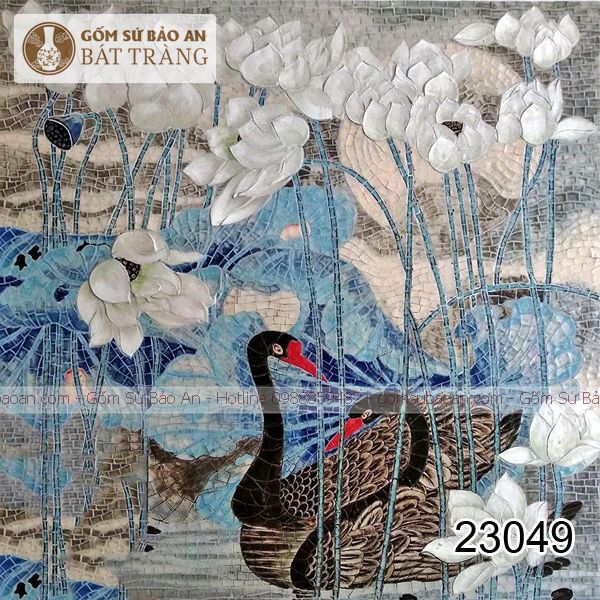 Tranh Mosaic Bát Tràng - 23049